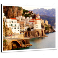 Amalfi 16 x 12" (40.5 X 30.5cm) Canvas Print