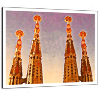 Sagrada Familia I 16 x 12" (40.5 X 30.5cm) Canvas Print