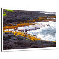 Black Sand 16 x 12" (40.5 X 30.5cm) Canvas Print