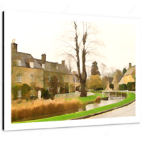 Stow-on-the-Wold I 16 x 12" (40.5 X 30.5cm) Canvas Print