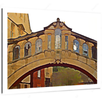 Bridge of Sighs - Oxford 16 x 12" (40.5 X 30.5cm) Canvas Print