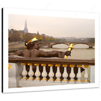 Pont Alexandre III 16 x 12" (40.5 X 30.5cm) Canvas Print