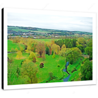 View from Blarney Castle 16 x 12" (40.5 X 30.5cm) Canvas Print