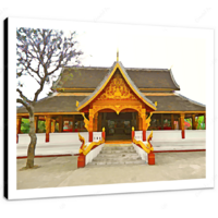 Wat Mahathat 16 x 12" (40.5 X 30.5cm) Canvas Print