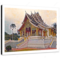 Wat Mai 16 x 12" (40.5 X 30.5cm) Canvas Print