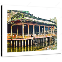 Tea House II 16 x 12" (40.5 X 30.5cm) Canvas Print