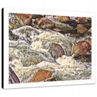 Rapids II 16 x 12" (40.5 X 30.5cm) Canvas Print