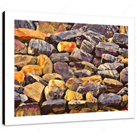 Seawall II 16 x 12" (40.5 X 30.5cm) Canvas Print