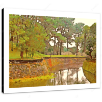 Imperial Moat I 16 x 12" (40.5 X 30.5cm) Canvas Print