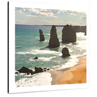 Apostles 12 X 12" (30.5 X 30.5cm) Canvas Print