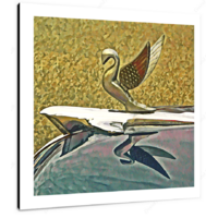 Hood Ornament I 12 X 12" (30.5 X 30.5cm) Canvas Print