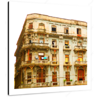 Havana Reinforcements 12 X 12" (30.5 X 30.5cm) Canvas Print