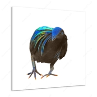 Blue Bird 12 X 12" (30.5 X 30.5cm) Canvas Print