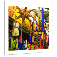 Pinata II 12 X 12" (30.5 X 30.5cm) Canvas Print