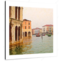 High Tide 12 X 12" (30.5 X 30.5cm) Canvas Print