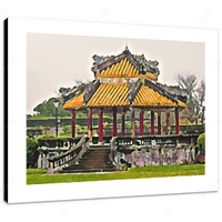 Chinese Pavilion 16 x 12" (40.5 X 30.5cm) Canvas Print