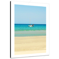 Moored Yacht 12 x 16" (30.5 X 40.5cm) Canvas Print