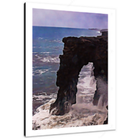 Coastal Arch 12 x 16" (30.5 X 40.5cm) Canvas Print