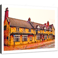 The Horse & Hound 16 x 12" (40.5 X 30.5cm) Canvas Print