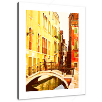 Venice Phone Call 12 x 16" (30.5 X 40.5cm) Canvas Print